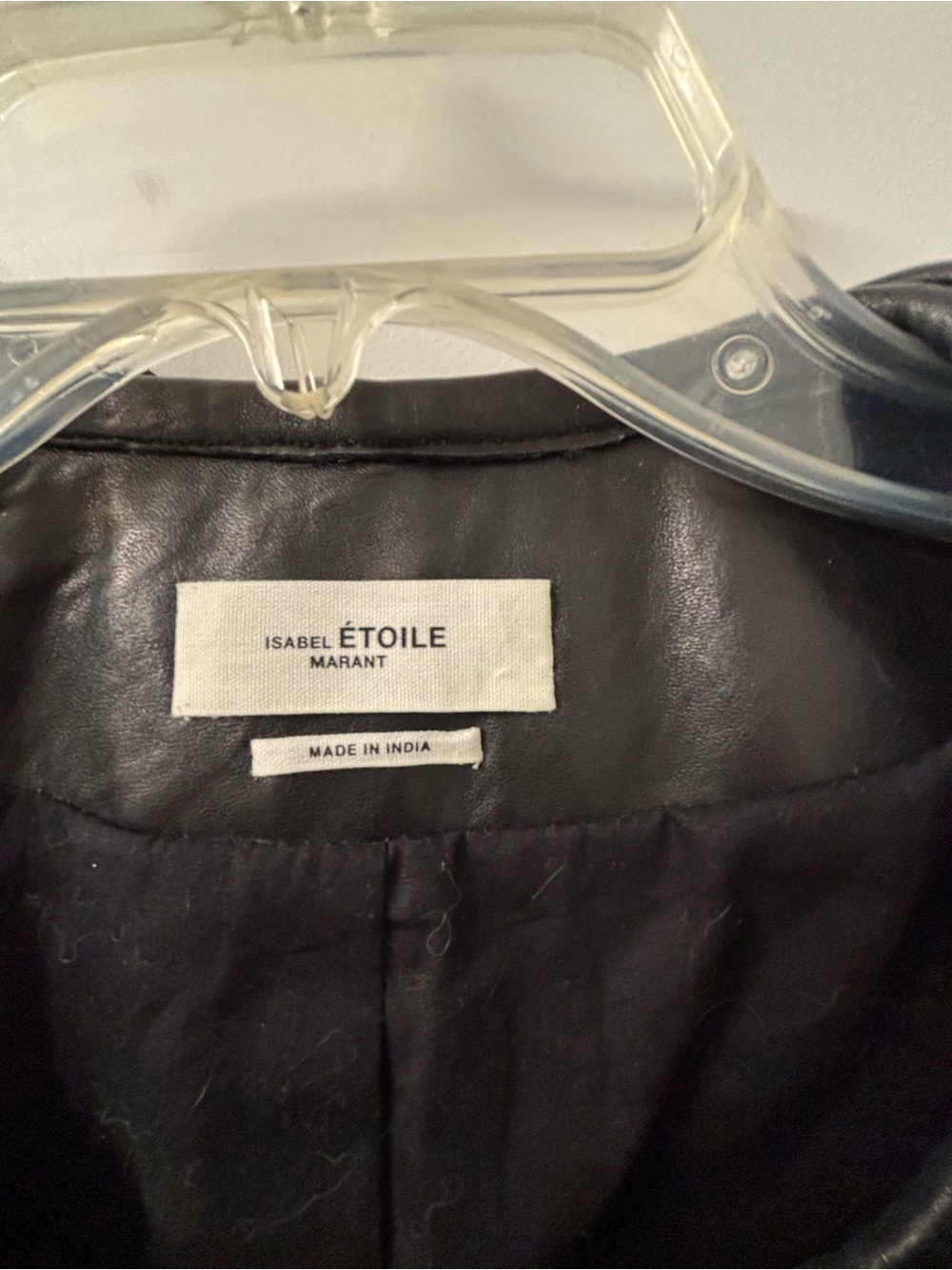 Isabel Marant Étoile Black Leather Jacket